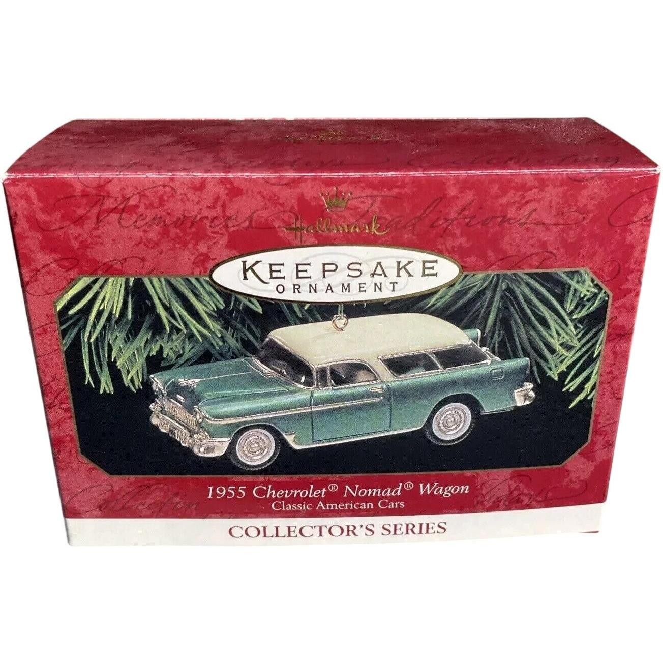 1999 Hallmark Ornament (1955) Chevrolet Nomad Wagon Hallmark Ornament (Classic American Cars) QX6367