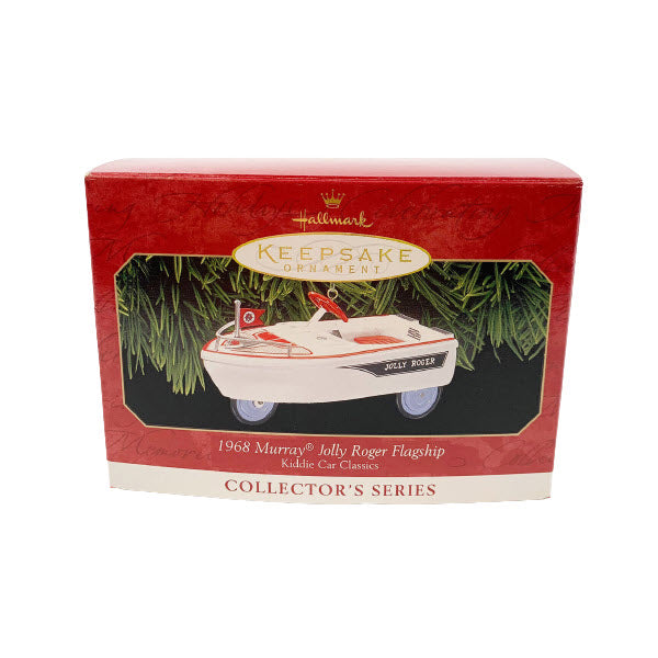 1999 Hallmark Ornament (1968) Jolly Roger Flagship Hallmark Ornament (Kiddie Car Classics) QX6279