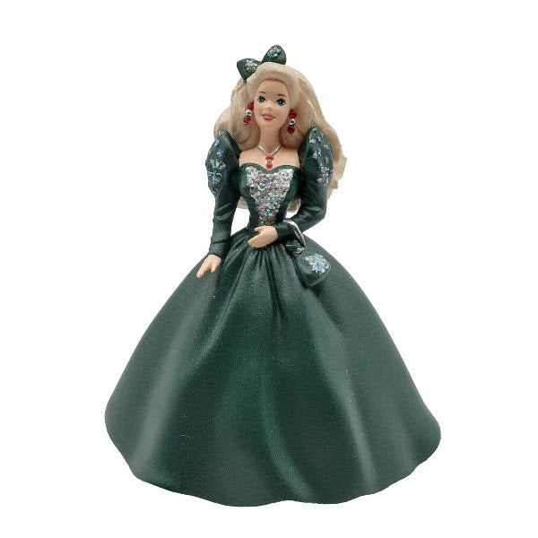 1999 Hallmark Ornament (1991) Happy Holidays Barbie Doll Hallmark Ornament (Holiday Barbie Collector's Club) QXC4507