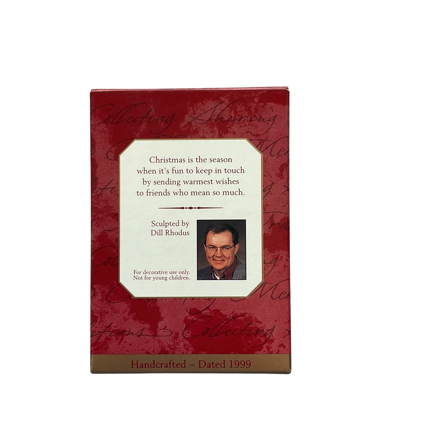 1999 Handled With Care Hallmark Ornament (Mouse) QX6769