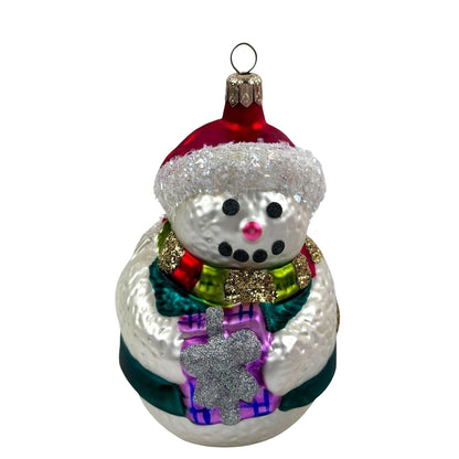 1999 Jolly Snowman (Blown Glass)
