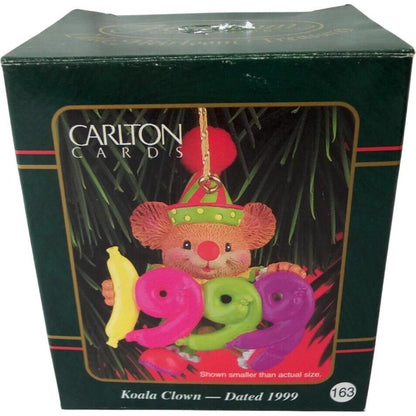 1999 Koala Clown Carlton Cards Ornaments (Teddy Bear) CXOR-163A