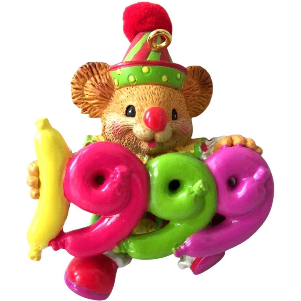 1999 Koala Clown Carlton Cards Ornaments (Teddy Bear) CXOR-163A