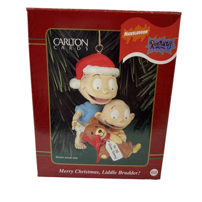 1999 Merry Christmas, Lioddle Brudder! - Rugrats Carlton Cards Ornaments (Nickelodeon) CXOR-050A