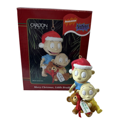 1999 Merry Christmas, Lioddle Brudder! - Rugrats Carlton Cards Ornaments (Nickelodeon) CXOR-050A