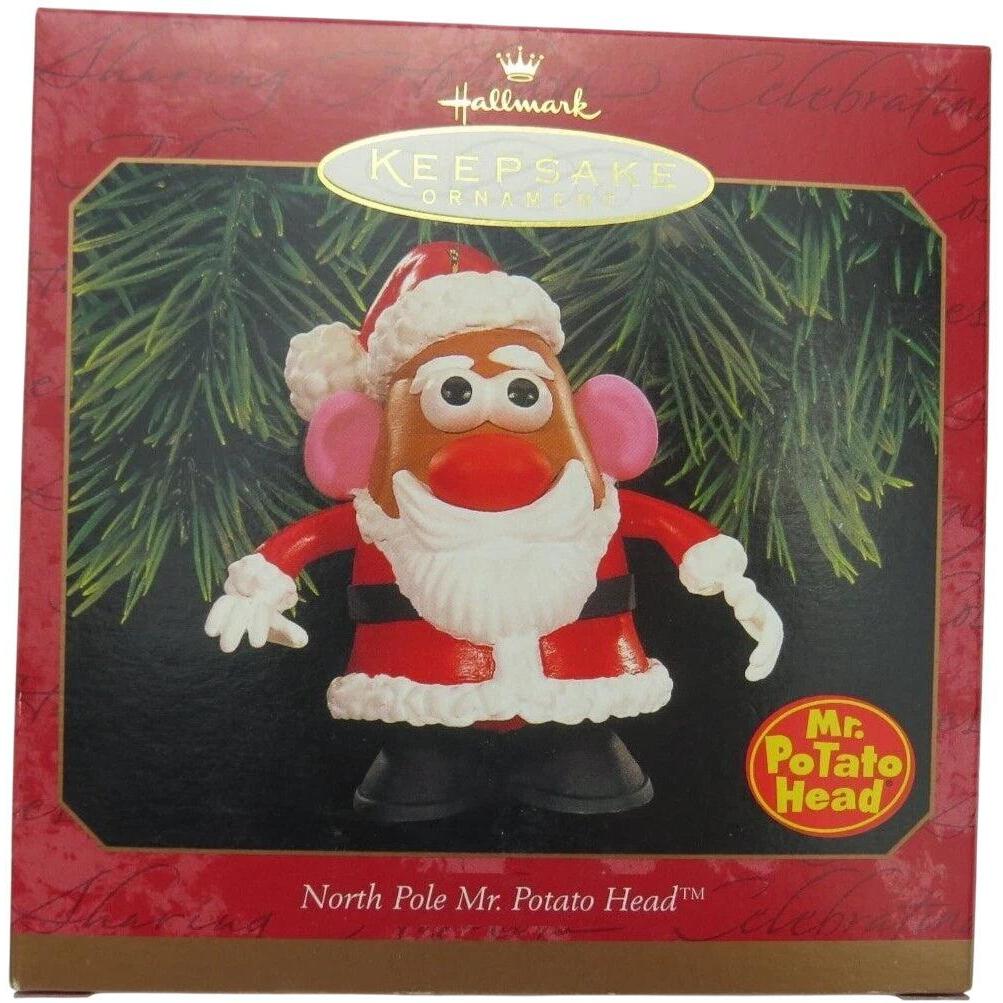 1999 North Pole Mr. Potato Head Hallmark Ornament (Potato Heads) QX8027