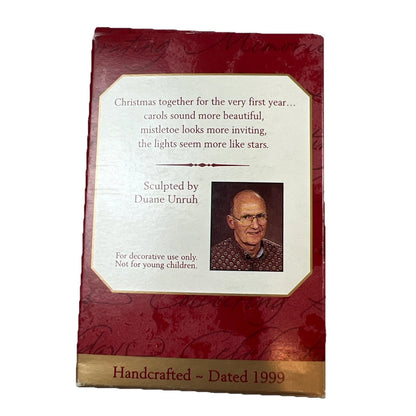 1999 Our First Christmas Together Hallmark Ornament (Our First Christmas) QX6699
