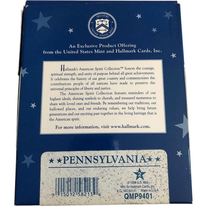1999 Pennsylvania Quarter Ornament Hallmark Ornament (50 State Quarters) QMP9401