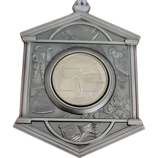 1999 Pennsylvania Quarter Ornament Hallmark Ornament (50 State Quarters) QMP9401