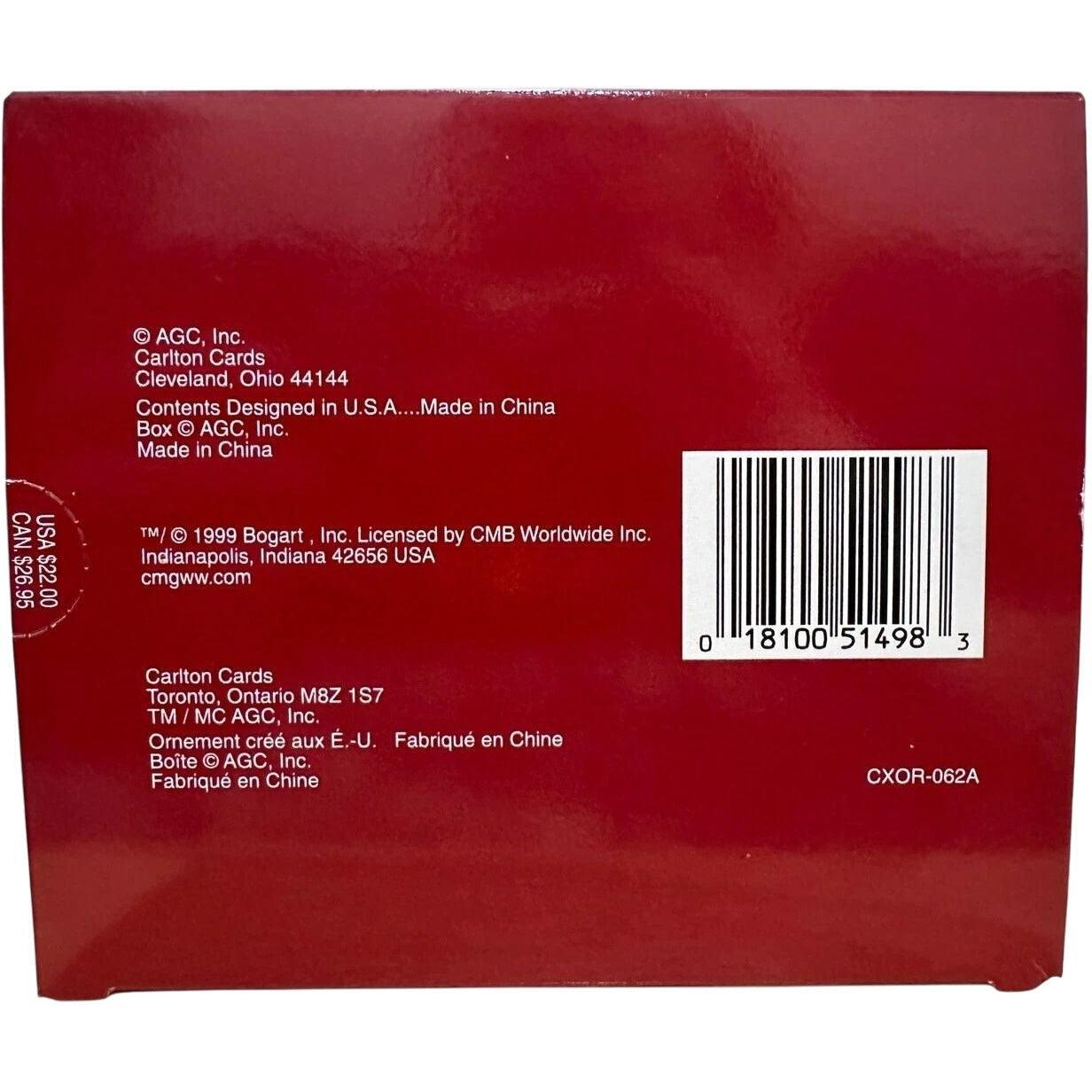 1999 Play it Again, Sam "Play it Again Sam" Humphrey Bogart Ornament Casablanca (Movie)