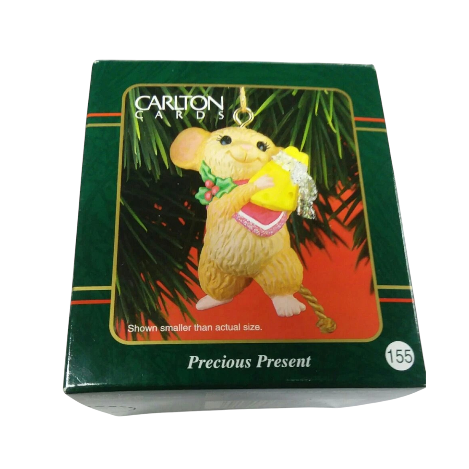 1999 Precious Present Carlton Cards Ornaments (Mouse) CXOR-155A
