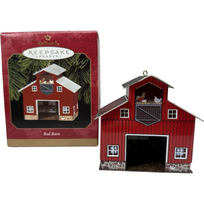 1999 Red Barn Hallmark Ornament (Town and Country) QX6947