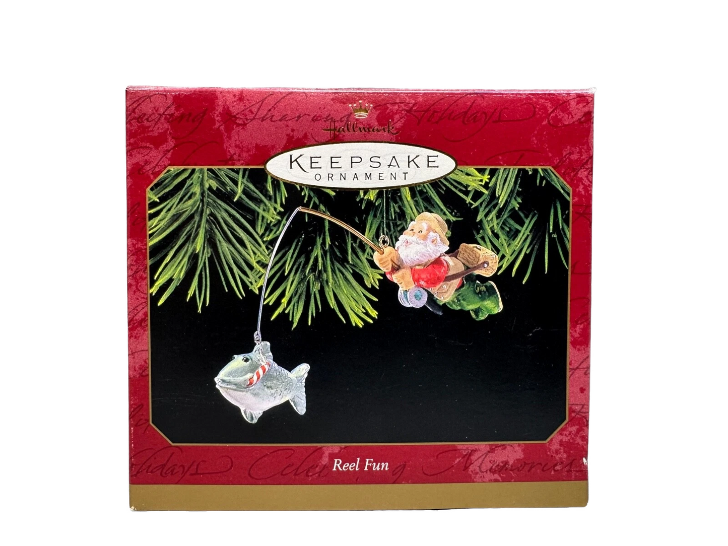 1999 Reel Fun Hallmark Ornament (Fishing) QX6609