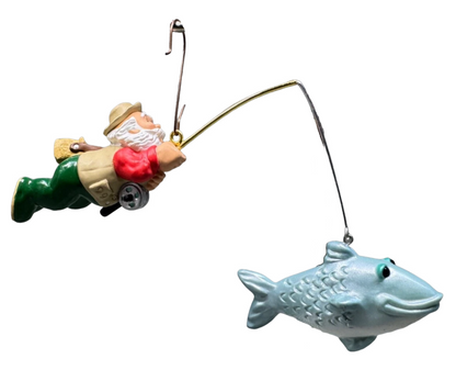 1999 Reel Fun Hallmark Ornament (Fishing) QX6609