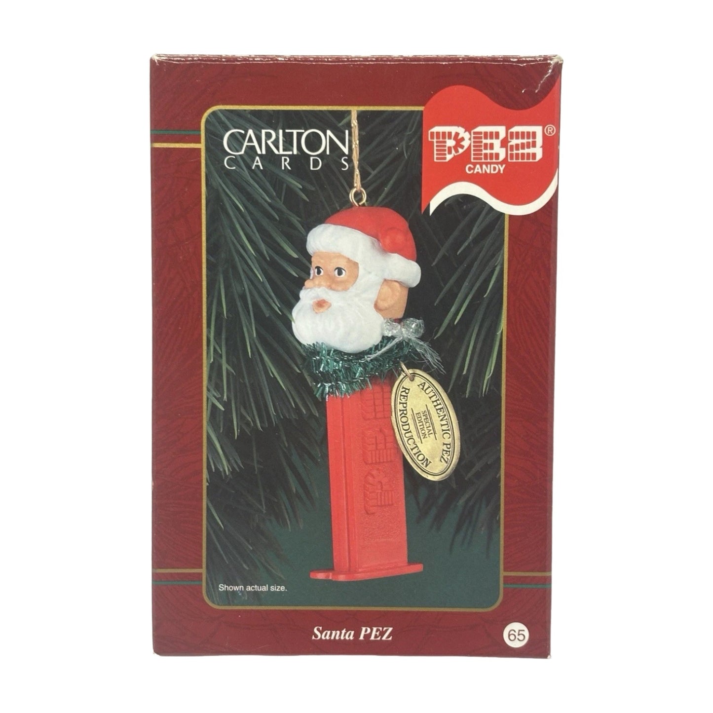 1999 Santa PEZ Carlton Cards Ornaments (PEZ) CXOR-073A