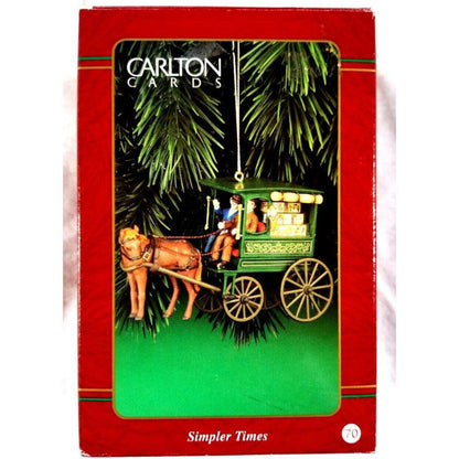 1999 Simpler Times Carlton Cards Ornaments (Rocking Horse) CXOR-079W