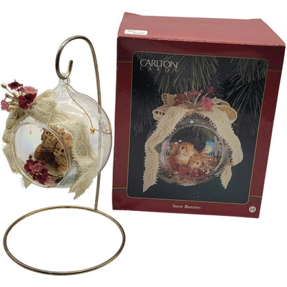 1999 Snow Bunnies Carlton Cards Ornaments (Bunny) ORN-103M