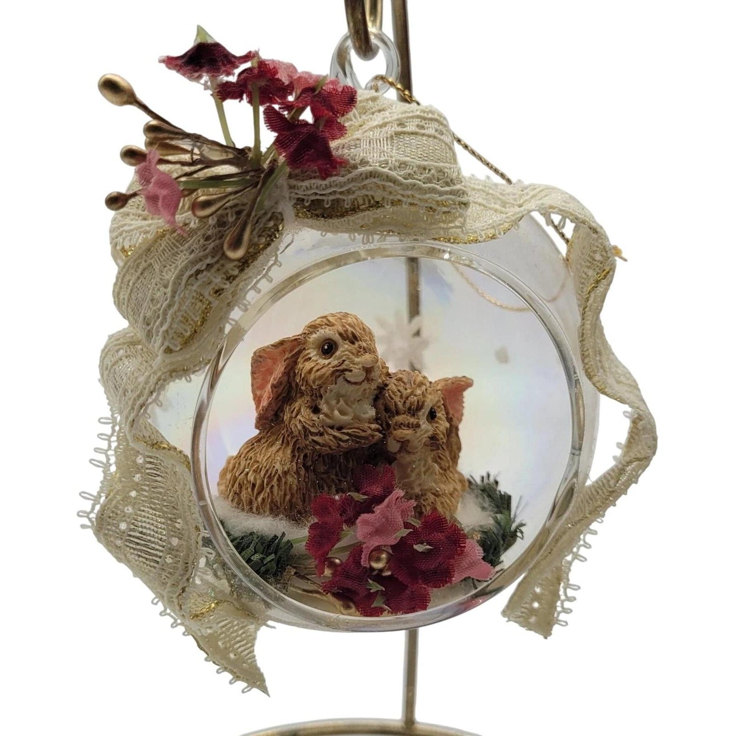 1999 Snow Bunnies Carlton Cards Ornaments (Bunny) ORN-103M