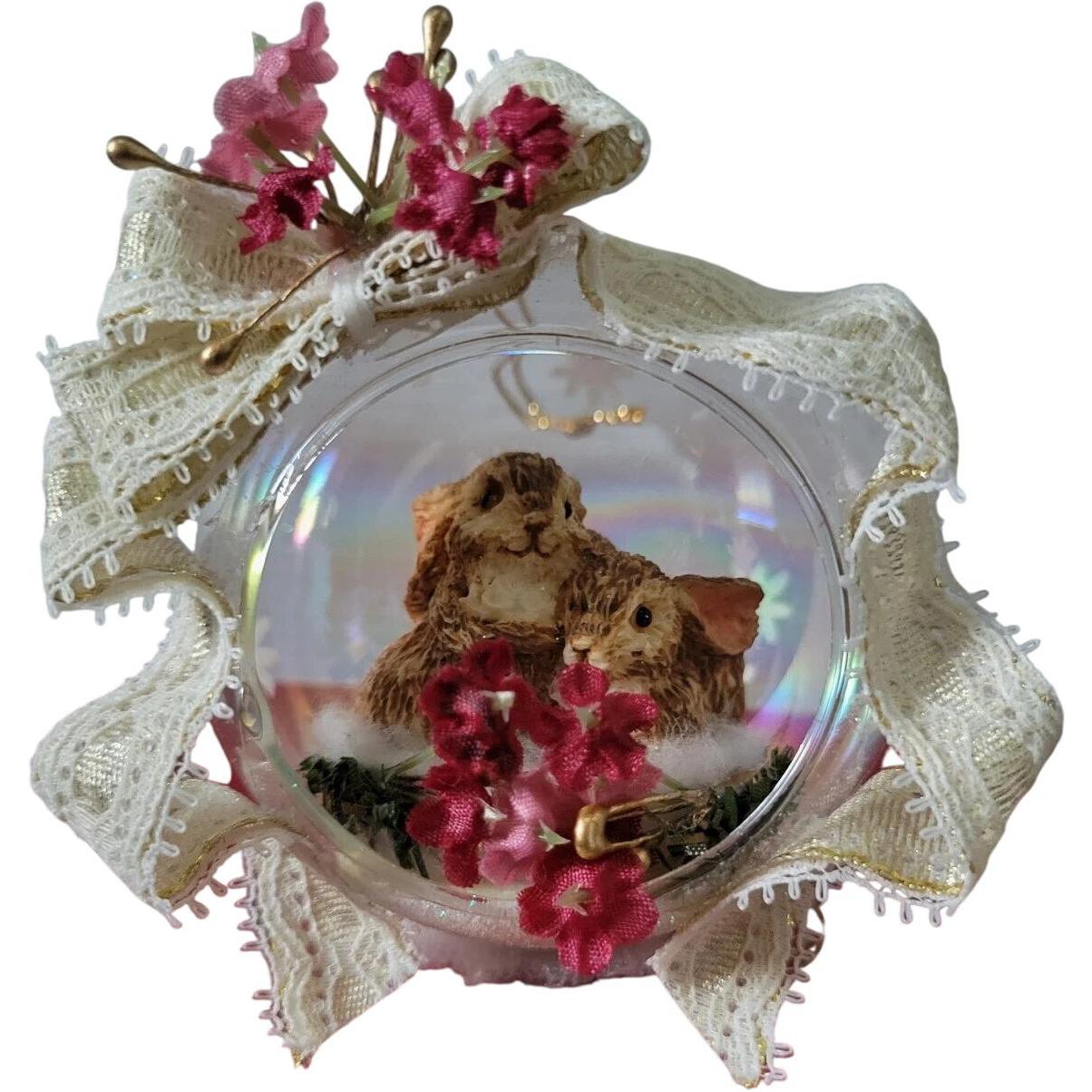 1999 Snow Bunnies Carlton Cards Ornaments (Bunny) ORN-103M