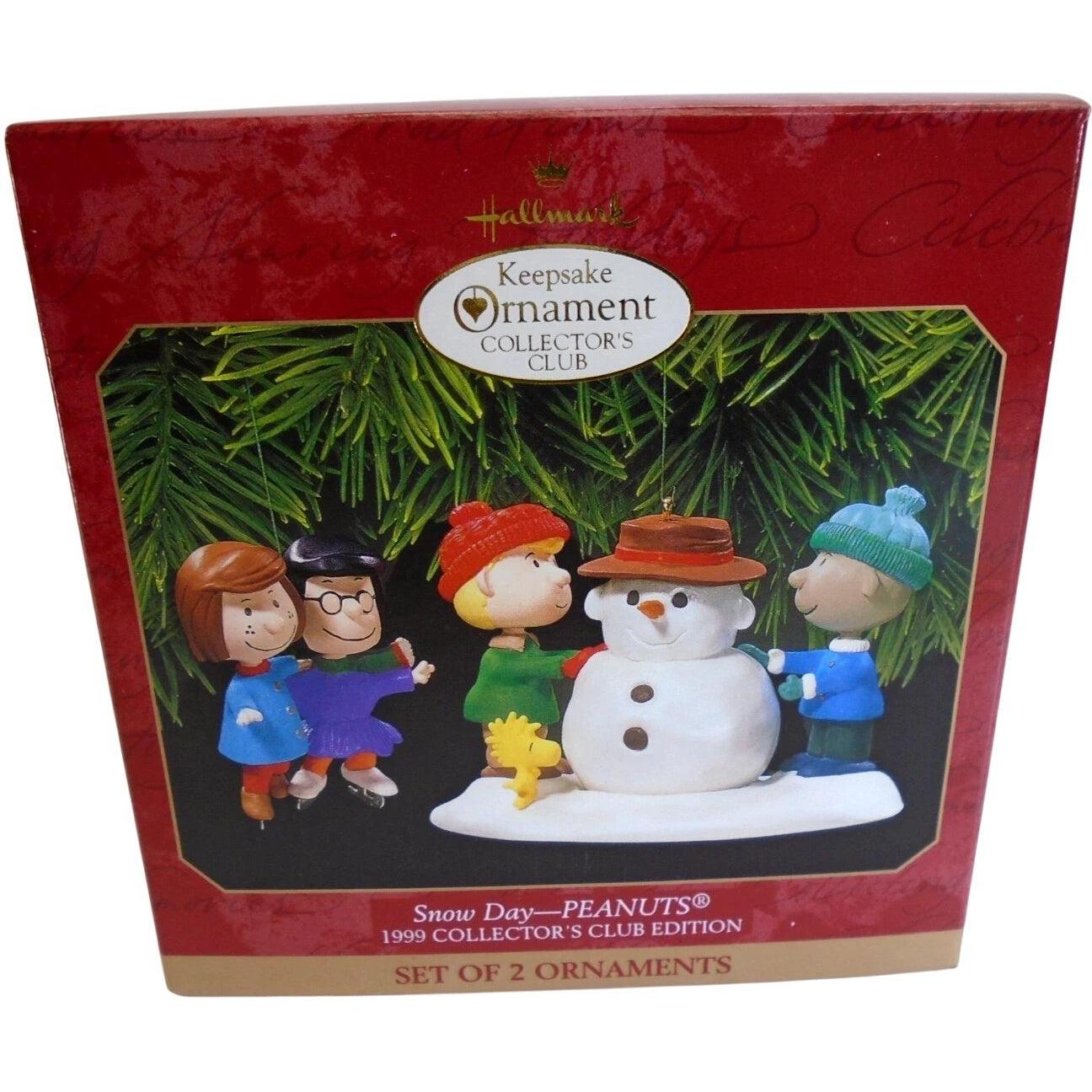 1999 Snow Day - Peanuts Hallmark Ornament (Peanuts) QXC4517