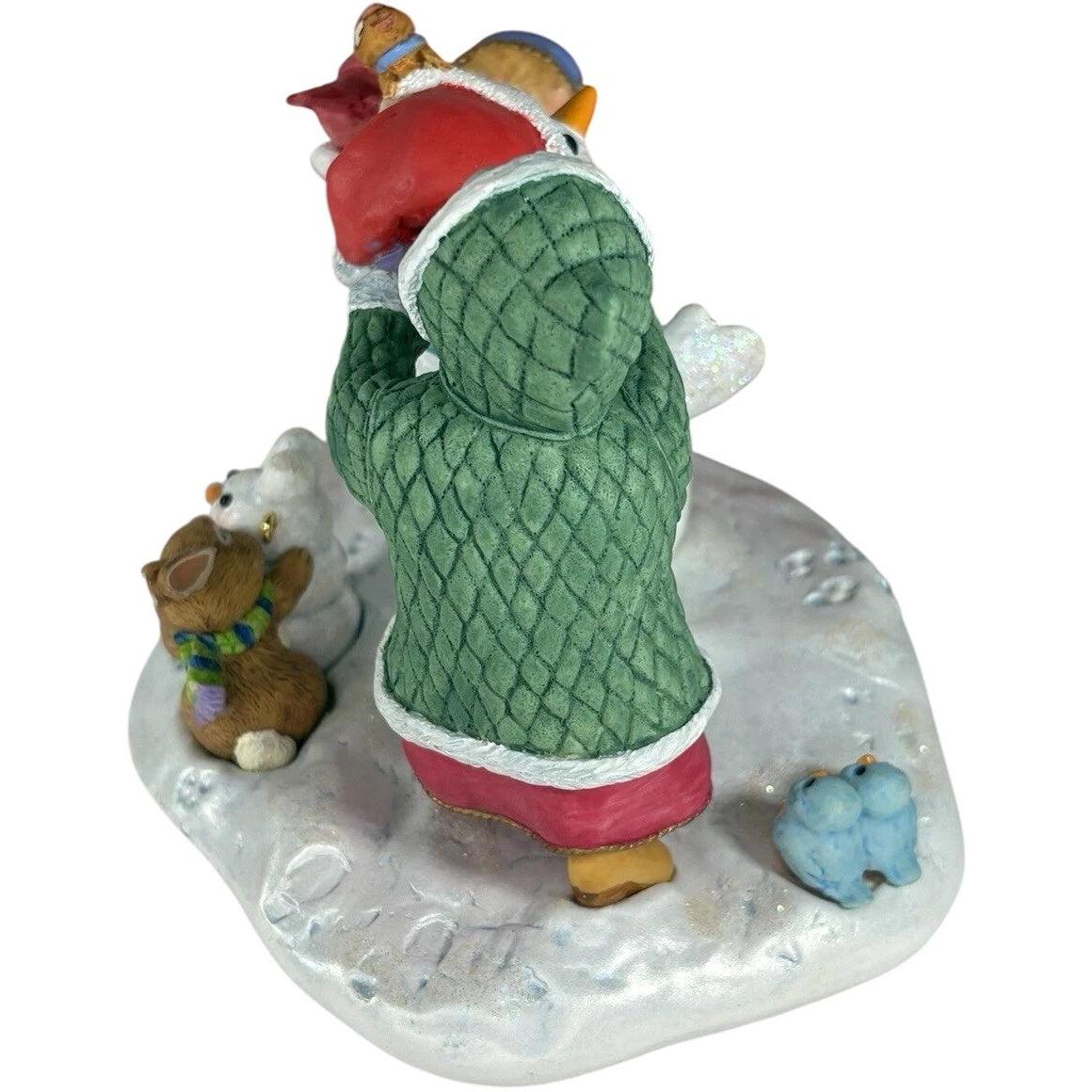 1999 Snowy Plaza Hallmark Ornament (Snowmen) QXC4669