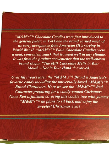 1999 Tasty Tree Trimmings Carlton Cards Ornaments (M&M's) CXOR-065C