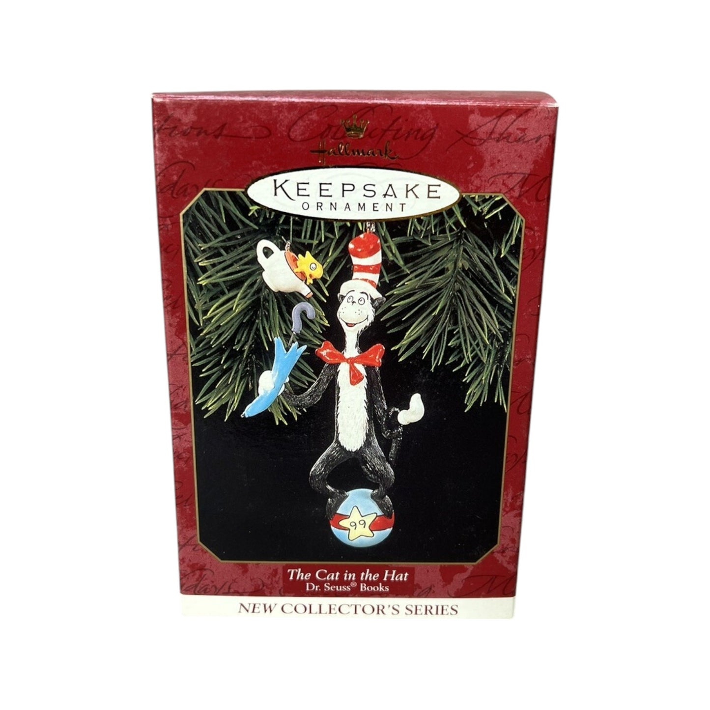 1999 The Cat in the Hat Hallmark Ornament (Dr. Seuss) QXI64157