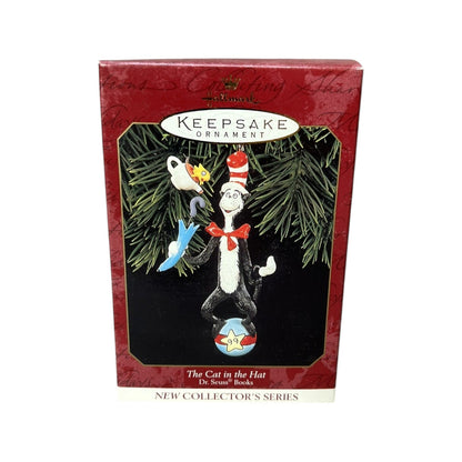 1999 The Cat in the Hat Hallmark Ornament (Dr. Seuss) QXI64157