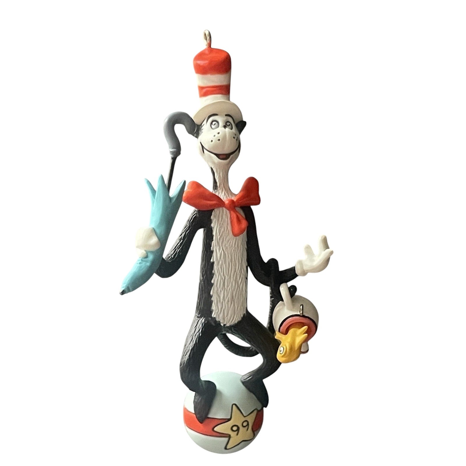 1999 The Cat in the Hat Hallmark Ornament (Dr. Seuss) QXI64157