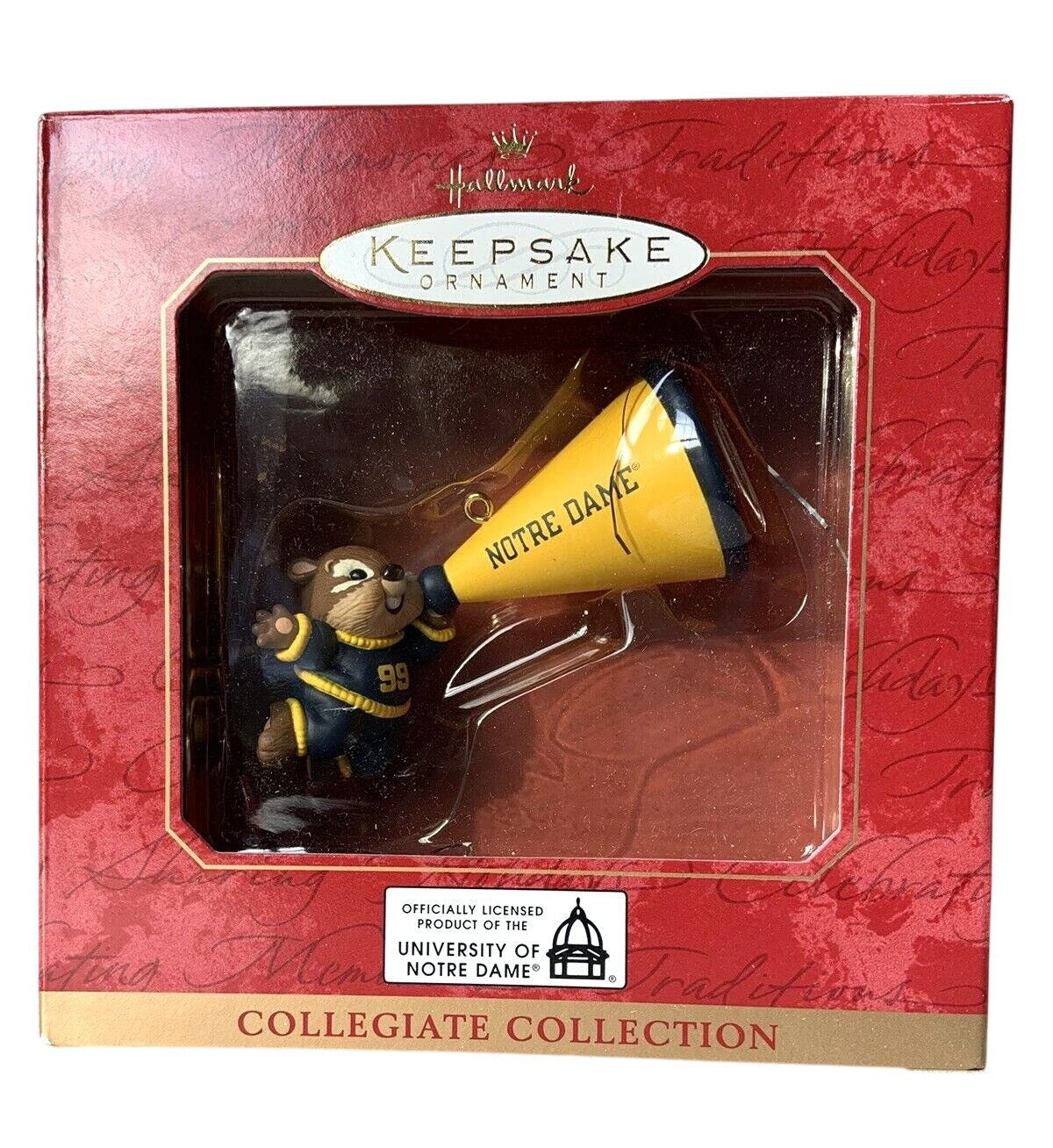 1999 University of Notre Dame Hallmark Ornament (College Sports) QSR2427