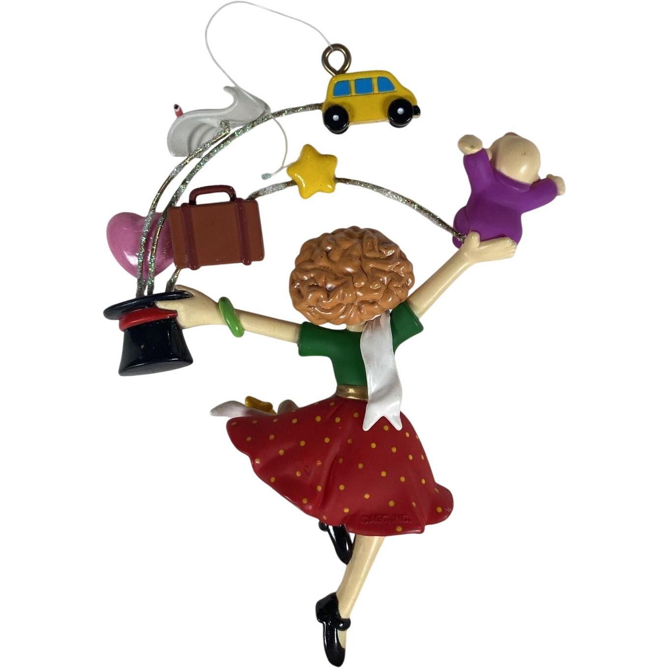 1999 World's Best Mom Carlton Cards Ornaments (Family) CXOR-014A