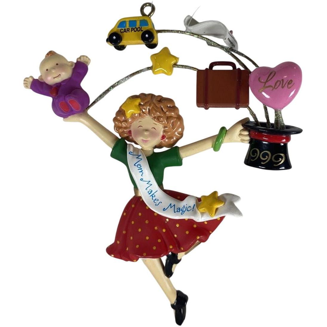 1999 World's Best Mom Carlton Cards Ornaments (Family) CXOR-014A