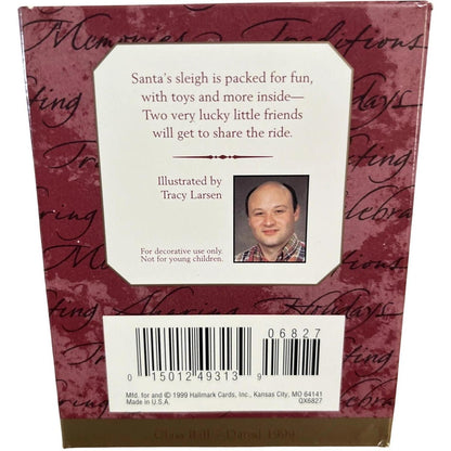 1999 A Joyous Christmas Hallmark Ornament (Ball) QX6827