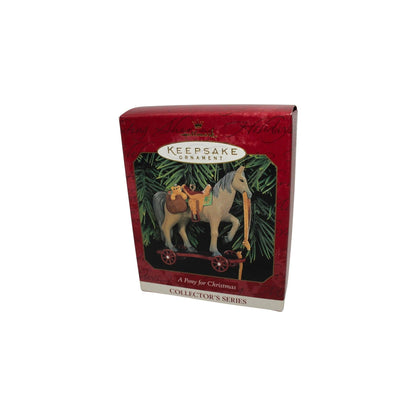 1999 A Pony for Christmas Hallmark Ornament (A Pony for Christmas) QX6299 Image2