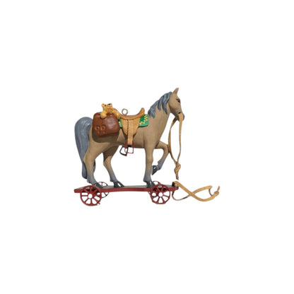 1999 A Pony for Christmas Hallmark Ornament (A Pony for Christmas) QX6299 Image4