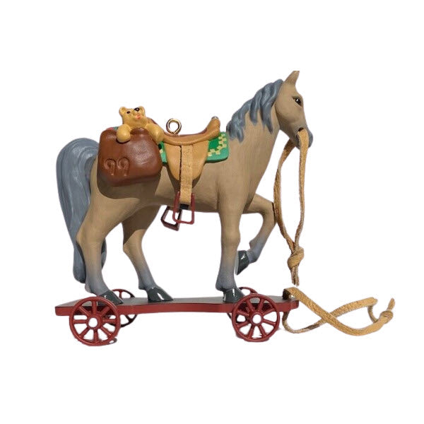 1999 A Pony for Christmas Hallmark Ornament (A Pony for Christmas) QX6299