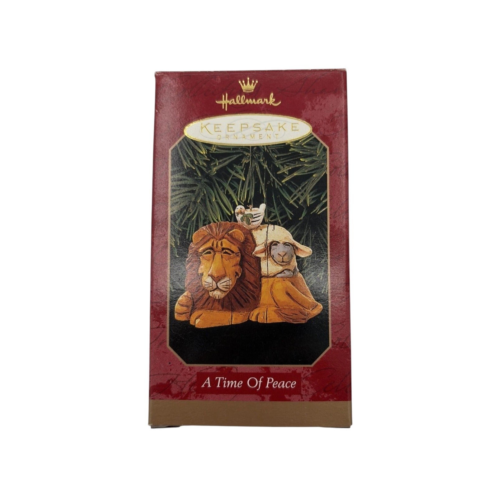1999 A Time of Peace Hallmark Ornament (Animal) QX6807 Image2