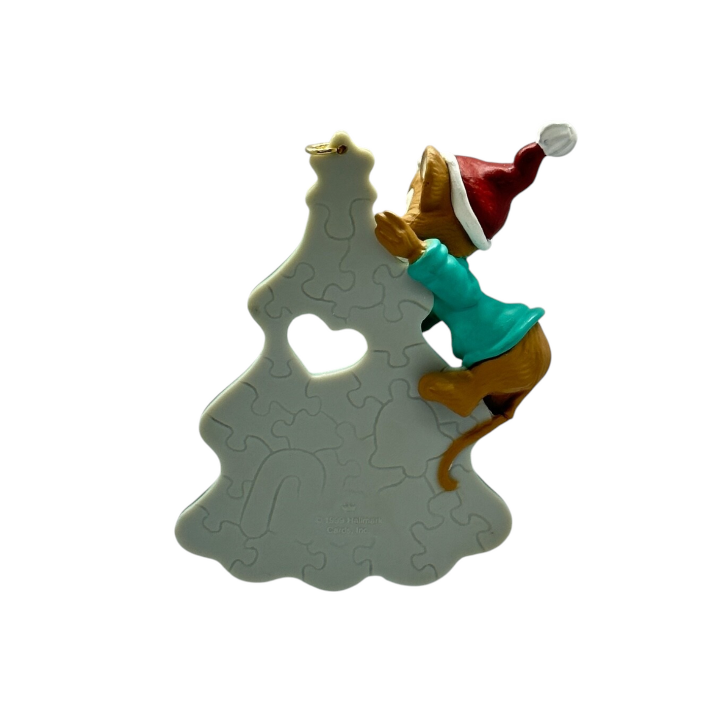 1999 Adding the Best Part Hallmark Ornament (Mouse) QX6569