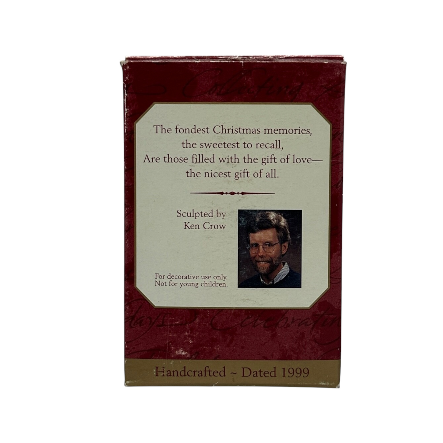 1999 Adding the Best Part Hallmark Ornament (Mouse) QX6569