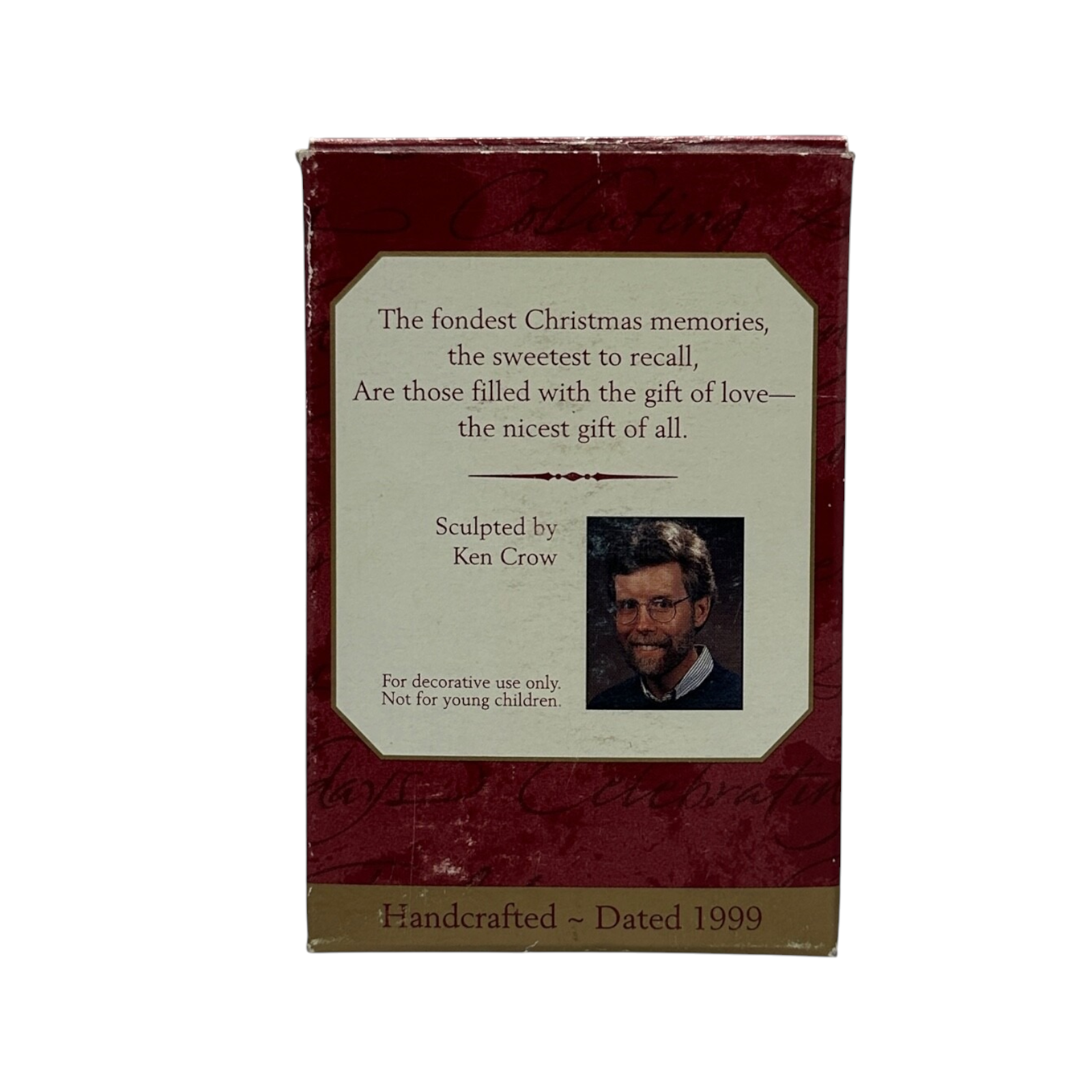 1999 Adding the Best Part Hallmark Ornament (Mouse) QX6569