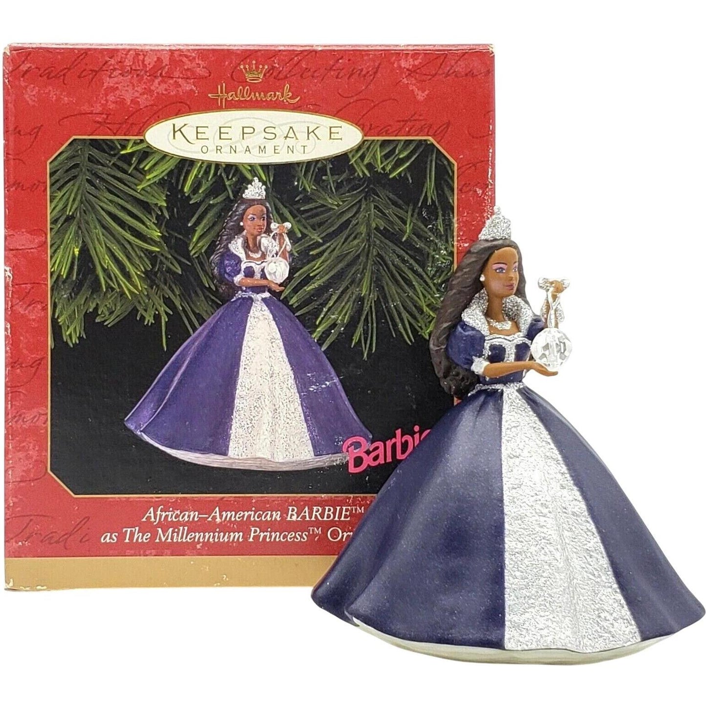 1999 African-American Barbie as The Millennium Princess (Barbie)