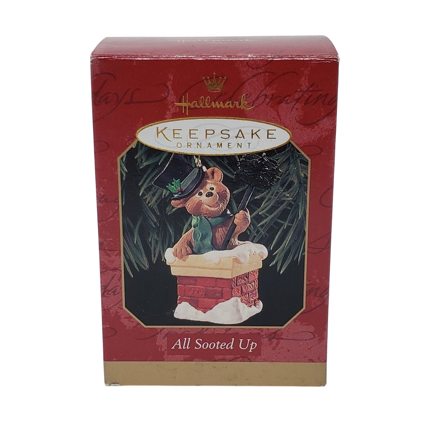 1999 All Sooted Up Hallmark Ornament (Teddy Bear) QX6837