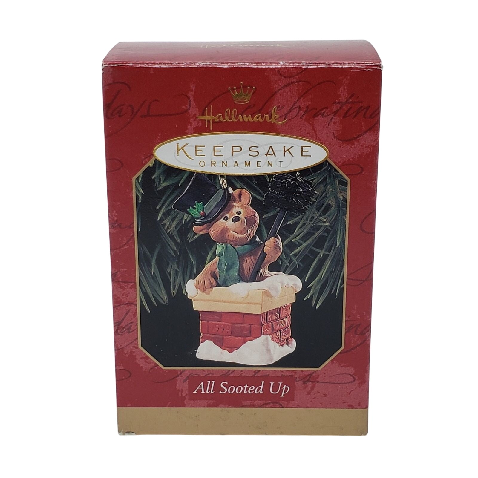 1999 All Sooted Up Hallmark Ornament (Teddy Bear) QX6837