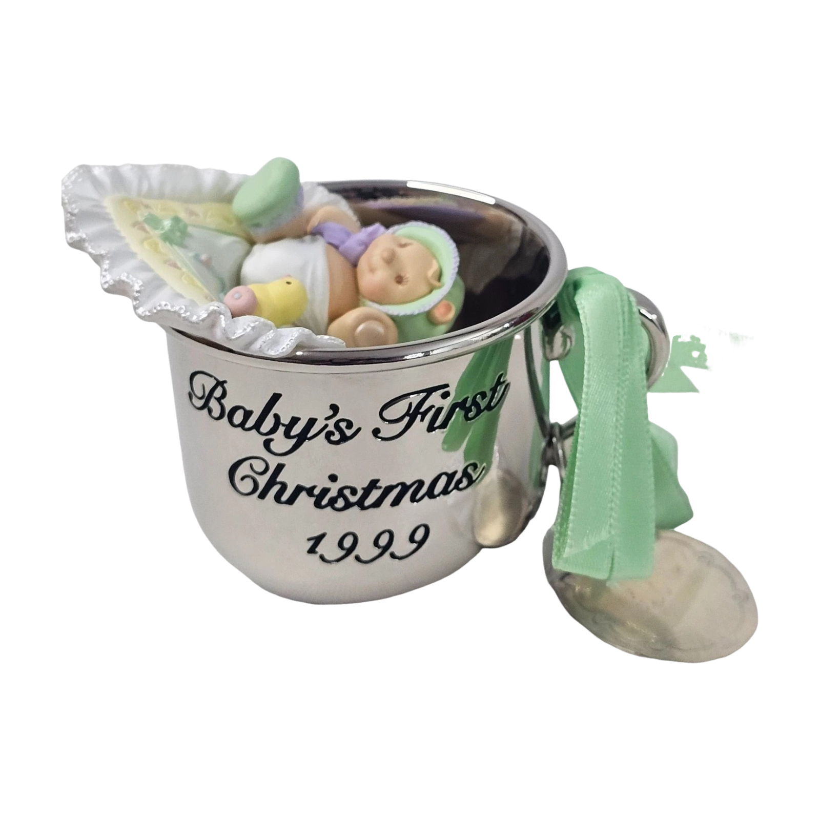 1999 Baby's First Christmas Hallmark Ornament (Baby's First Christmas) QX6647 Image1