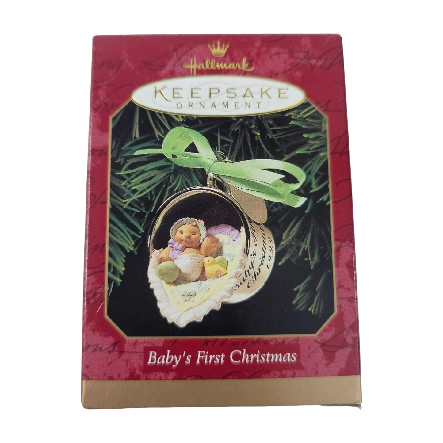 1999 Baby's First Christmas Hallmark Ornament (Baby's First Christmas) QX6647 Image2