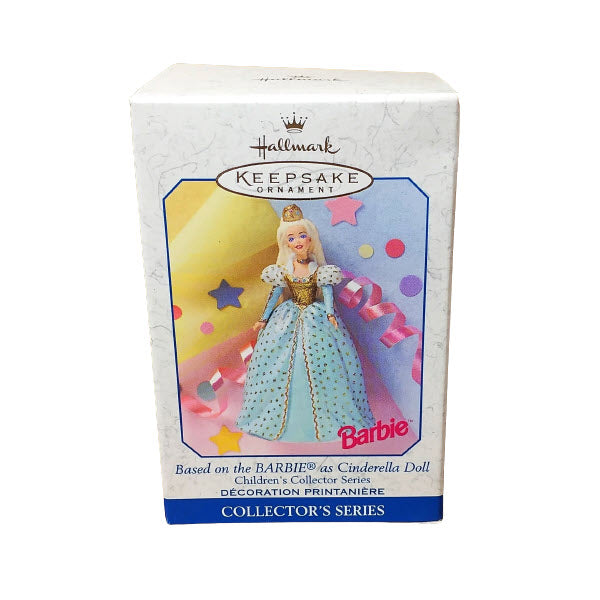 1999 Barbie as Cinderella Doll Hallmark Ornament (Barbie As) QEO8327