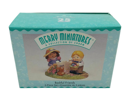 1999 Bashful Friends Hallmark Ornament (Merry Miniatures) QSM8459