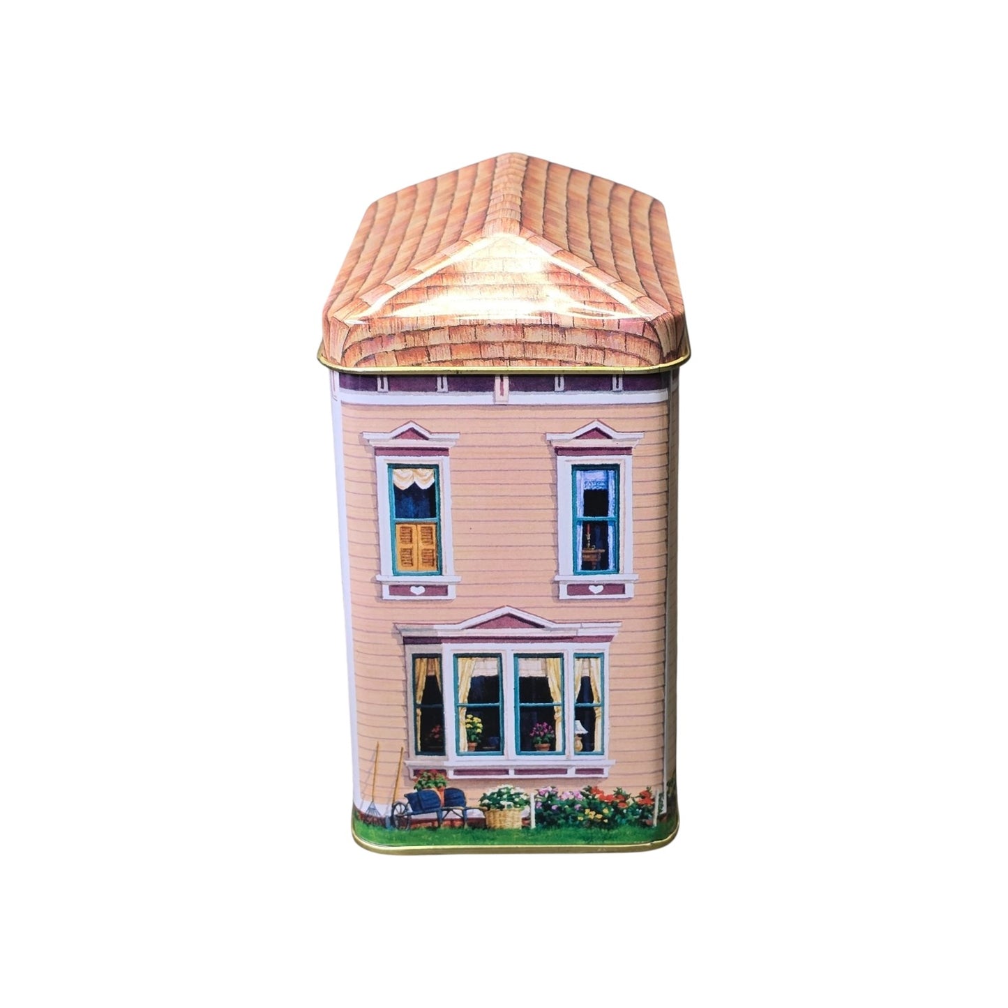 1999 Bearington Square - On The Way to Market, Papa's Home, Time for Fun with Tin Box Carlton Cards Ornaments (Buildings & Houses) CXOR-270 Image4