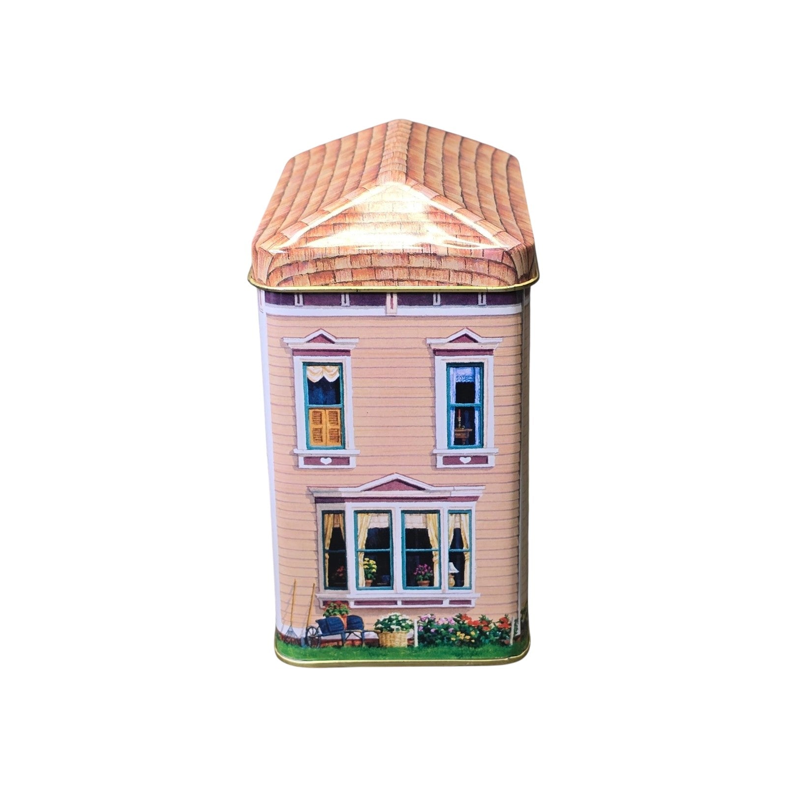 1999 Bearington Square - On The Way to Market, Papa's Home, Time for Fun with Tin Box Carlton Cards Ornaments (Buildings & Houses) CXOR-270 Image4