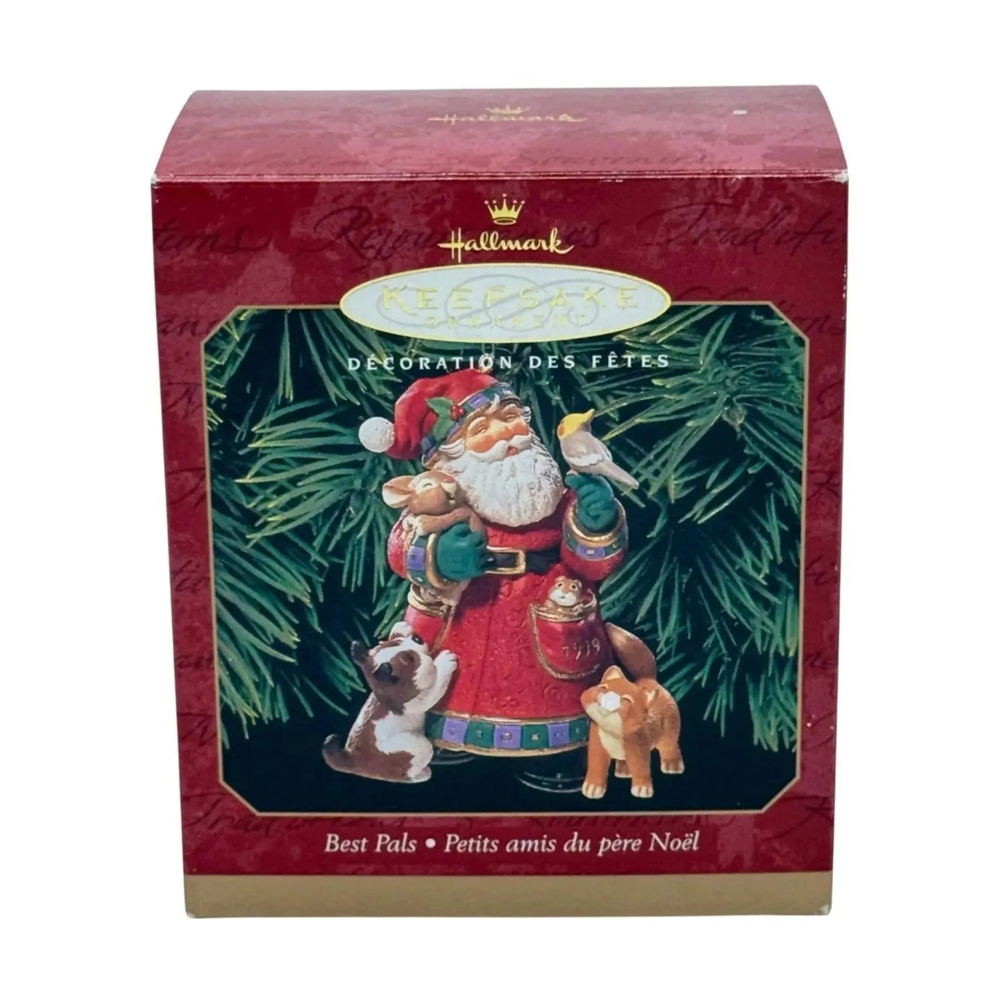 1999 Best Pals Hallmark Ornament (Santa Claus) QX6879 Image2